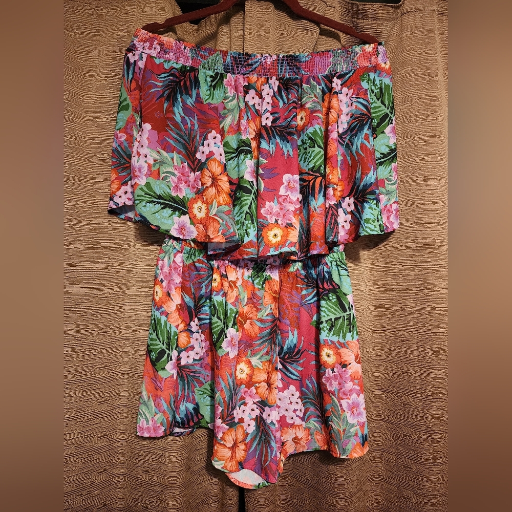 Awesome Off the Shoulder Romper Show Me Your Mumu Large